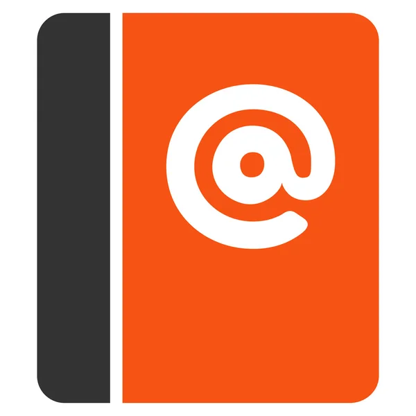 Icono de correos electrónicos — Foto de Stock
