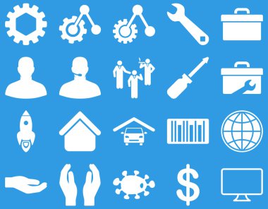 Ayarları ve araçları simgeler