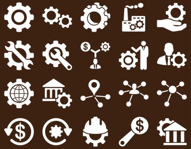 Ayarları ve araçları simgeler