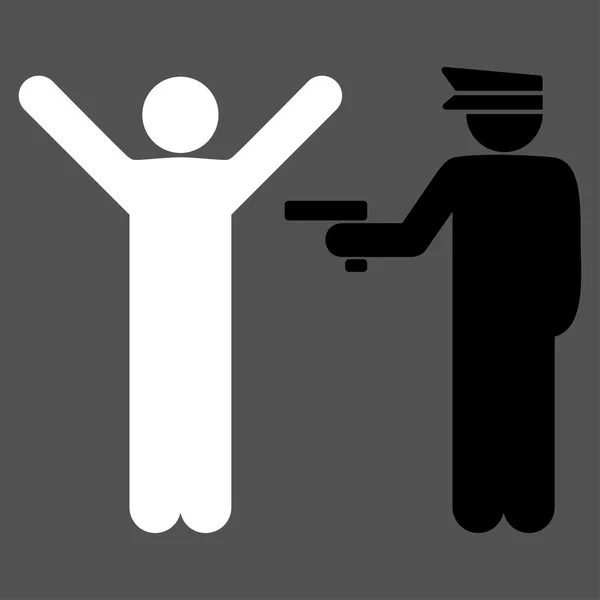 Полицейская икона — стоковое фото