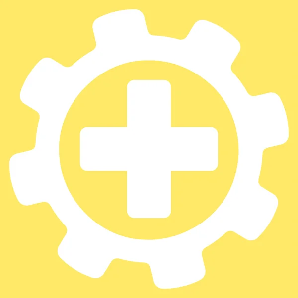 Medisinsk behandling - ikon – stockfoto