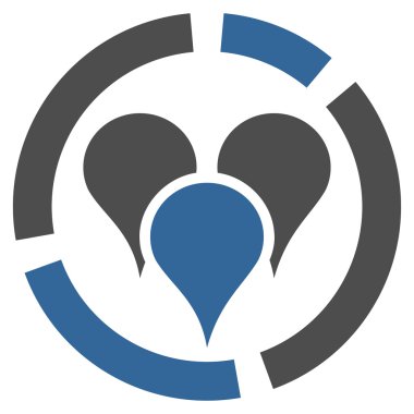 Geo diyagram simgesi iş Bicolor kümesi'nden