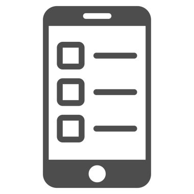 İş Bicolor kümesi'nden telefon test simgesi