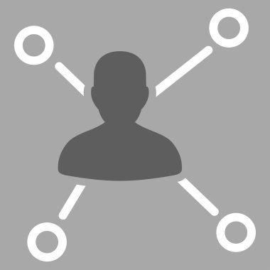 İş Bicolor kümesi'nden ilişkiler simgesi