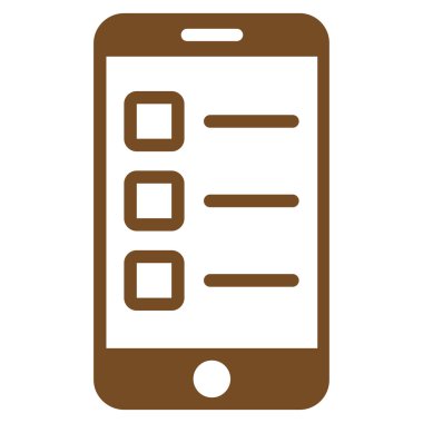 İş Bicolor kümesi'nden telefon test simgesi