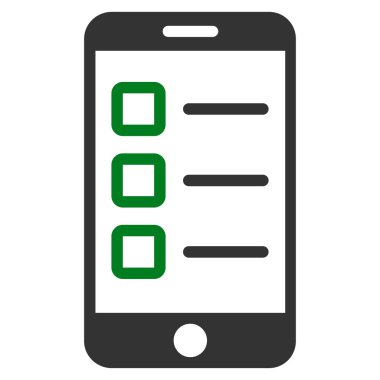 İş Bicolor kümesi'nden telefon test simgesi