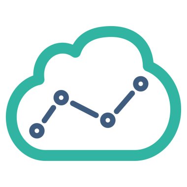 Analytics simgesi iş Bicolor kümesi'nden