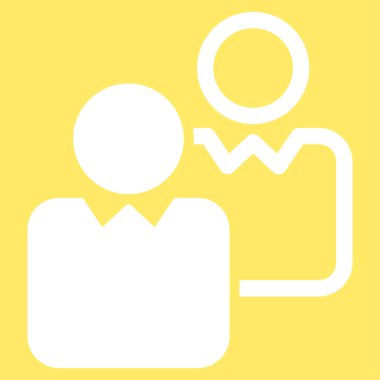 İstemciler iş Bicolor ayarla simgesini