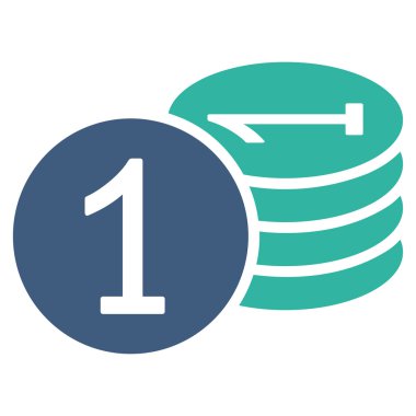 Sikke simge iş Bicolor kümesi'nden