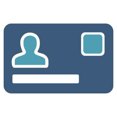 Banka kartı simgesine iş Bicolor kümesi'nden