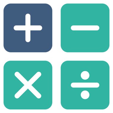 Hesap makinesi simge iş Bicolor kümesi'nden