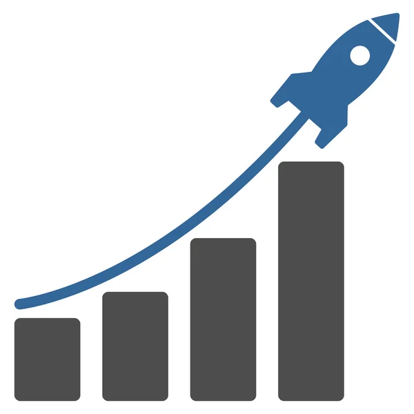 Startup-Verkaufsikone aus dem Business-Bicolor-Set — Stockvektor