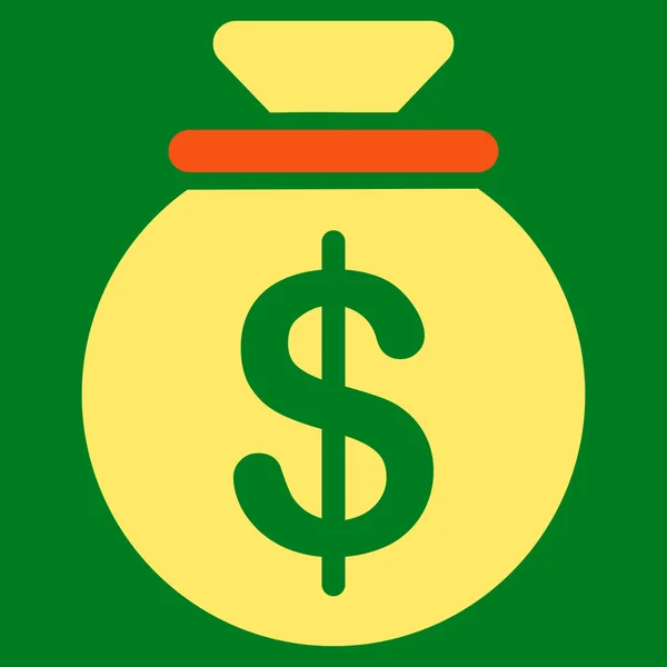 Icono de capital de Business Bicolor Set — Vector de stock