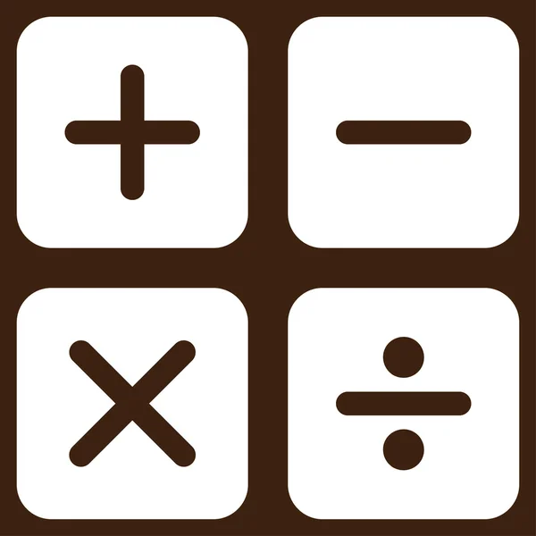 Taschenrechner-Symbol aus Business-Bicolor-Set — Stockfoto