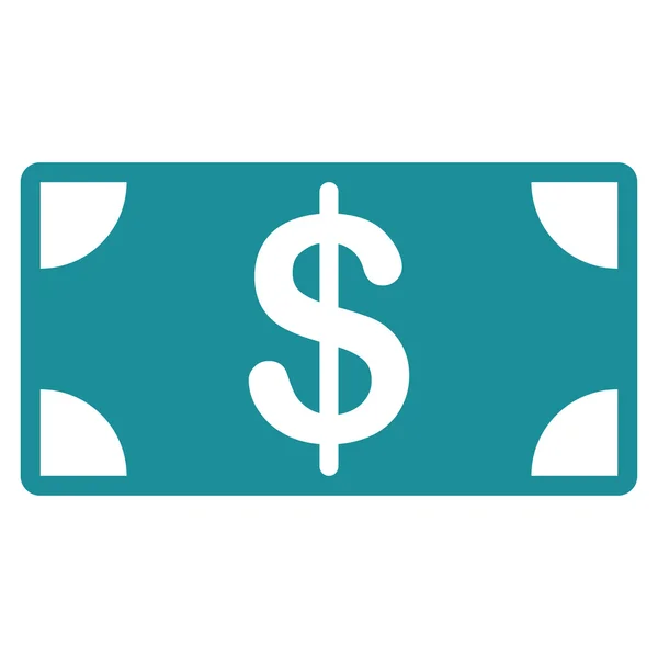 Banknote icon from Business Bicolor Set — Stock Photo, Image