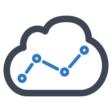 Analytics simgesi iş Bicolor kümesi'nden