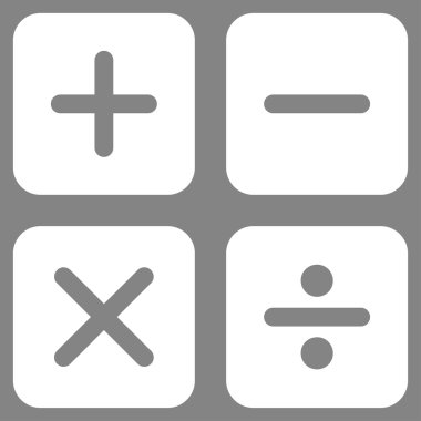 Hesap makinesi simge iş Bicolor kümesi'nden