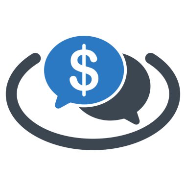 İş Bicolor kümesi'nden finansal ağ simgesini