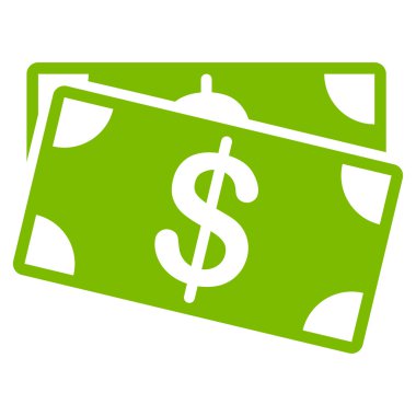 Doları banknot simgesi iş Bicolor kümesi'nden