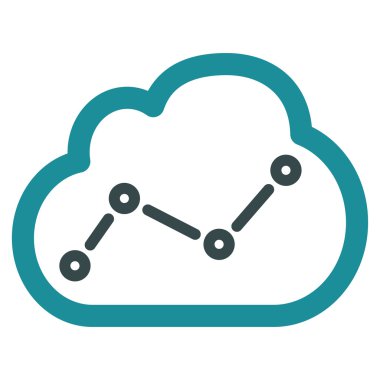 Analytics simgesi iş Bicolor kümesi'nden
