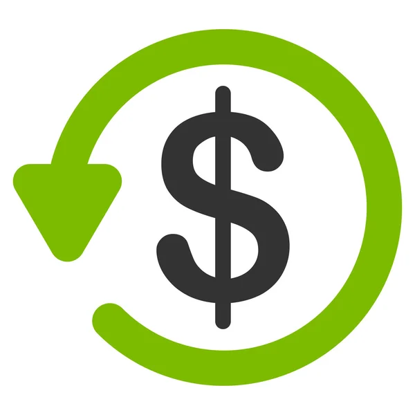 Geri ödeme simgesi iş Bicolor kümesi'nden