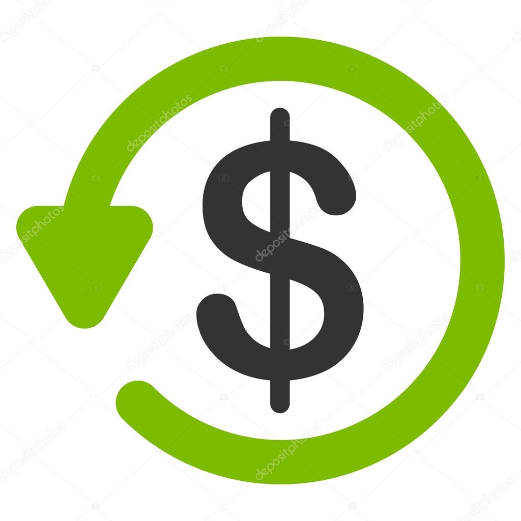 Refund icon from Business Bicolor Set