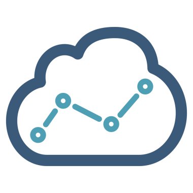 Analytics simgesi iş Bicolor kümesi'nden