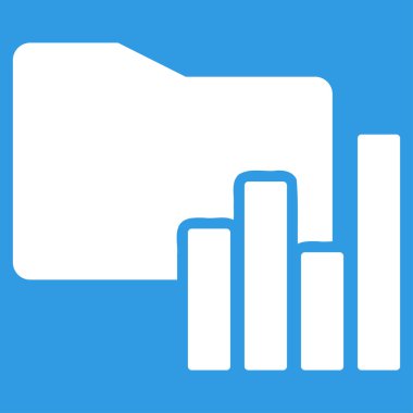 Klasör simgesi iş Bicolor kümesi'nden çizelgeleri
