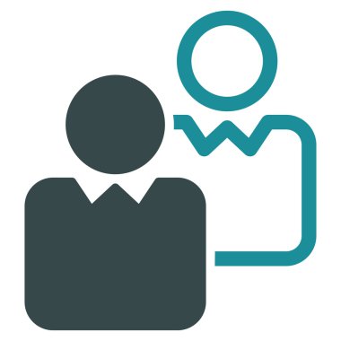 İstemciler iş Bicolor ayarla simgesini