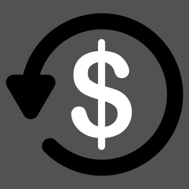 Geri ödeme simgesi iş Bicolor kümesi'nden