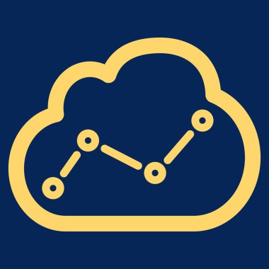 Analytics simgesi iş Bicolor kümesi'nden