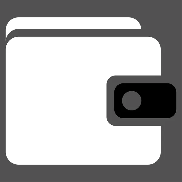 Wallet icon from Business Bicolor Set — Stock Photo, Image