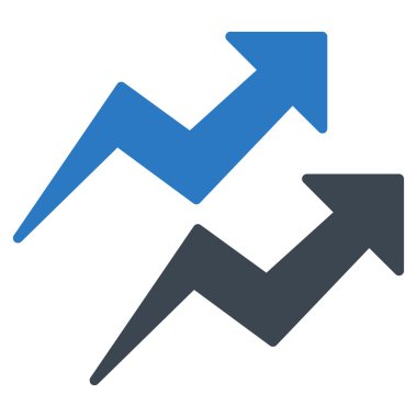 İş Bicolor kümesi'nden Eğilimler simgesi