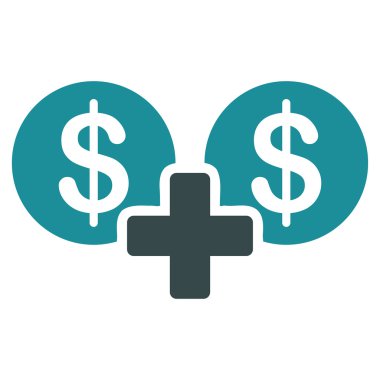 İş Bicolor kümesi'nden toplam simgesi