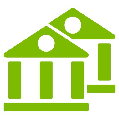 Bankalar simgesi iş Bicolor kümesi'nden