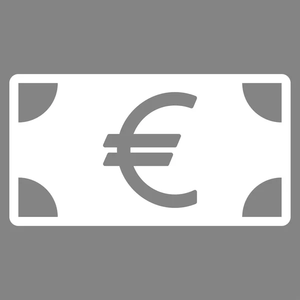 Euro Banknote icon from Business Bicolor Set — Stock Photo, Image