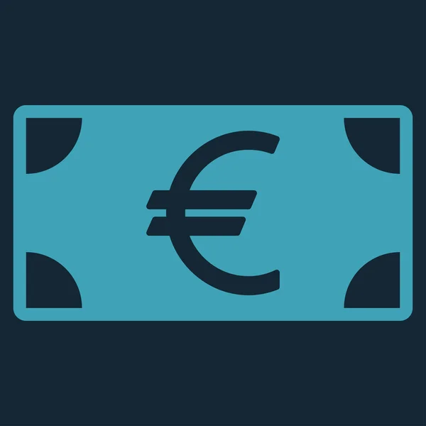 Icono de billete en euros de Business Bicolor Set —  Fotos de Stock