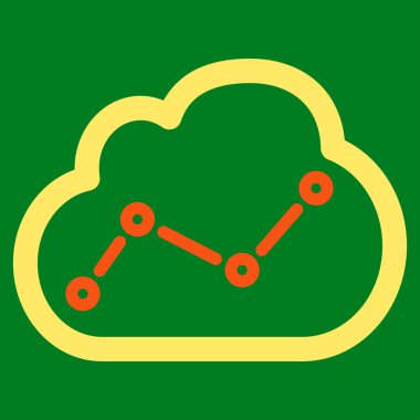 Analytics simgesi iş Bicolor kümesi'nden