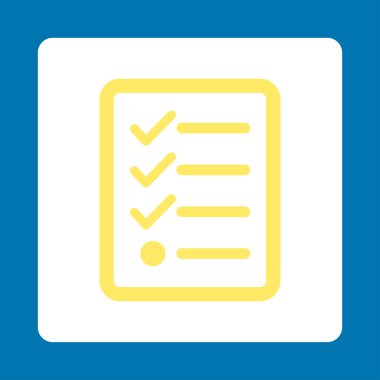 kontrol listesi simgesi