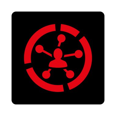 İlişkiler diyagram simgesi