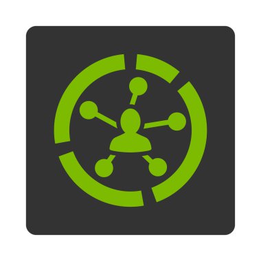 İlişkiler diyagram simgesi