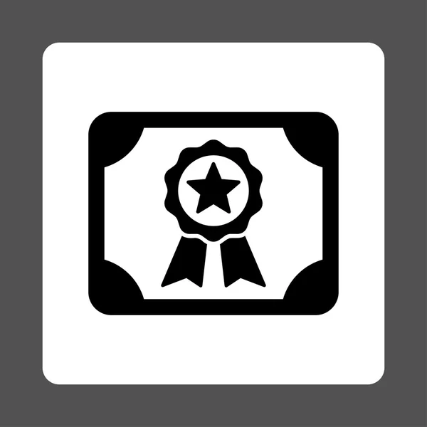 Certificaatpictogram — Stockvector