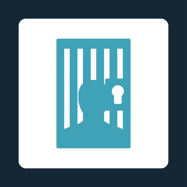 Ícone da prisão — Vetor de Stock