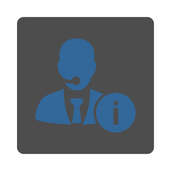 Helpdesk-pictogram — Stockvector