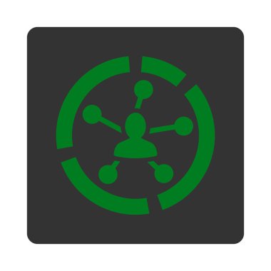 İlişkiler diyagram simgesi