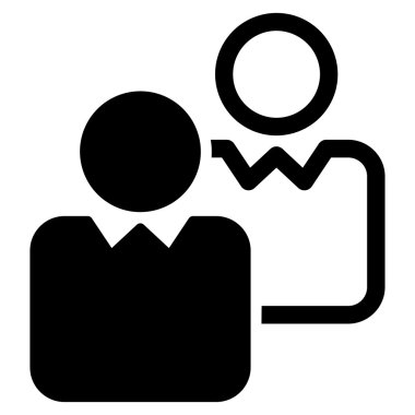 İstemciler iş Bicolor ayarla simgesini