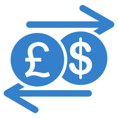 Para değişimi simgesi iş Bicolor kümesi'nden