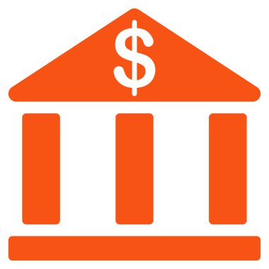 Banka iş Bicolor ayarla simgesini