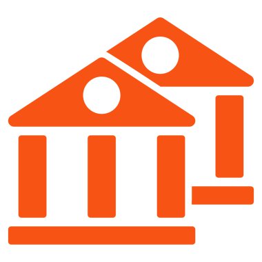 Bankalar simgesi iş Bicolor kümesi'nden