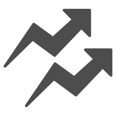 İş Bicolor kümesi'nden Eğilimler simgesi